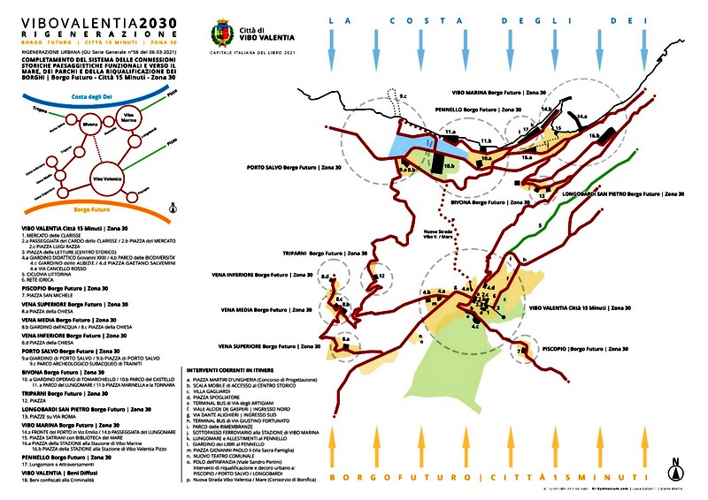 mappa organica degli interventi