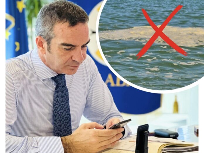 mare sporco calabria Occhiuto