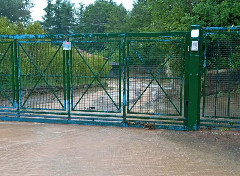 canile donnici evacuato