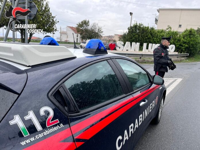 arresti carabinieri san lucido e paola