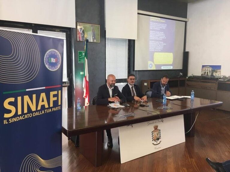 In Calabria la prima assemblea del SiNaFi, il sindacato nazionale dei finanzieri