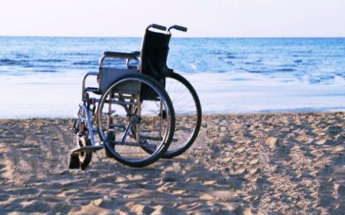 negato accesso disabili spiaggia