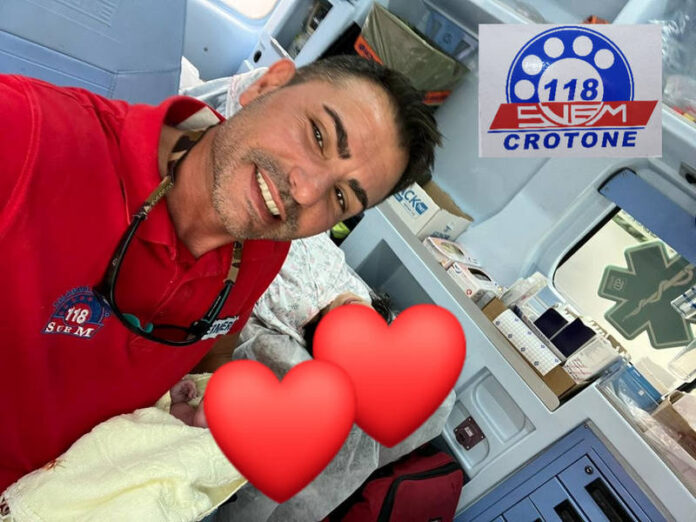 parto ambulanza isola