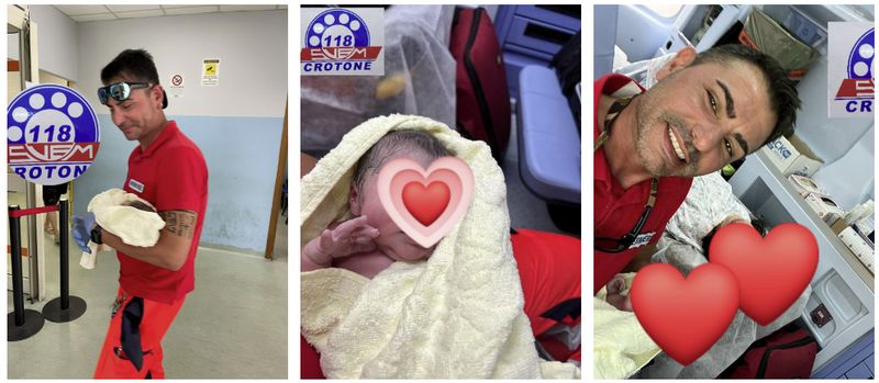 parto ambulanza isola