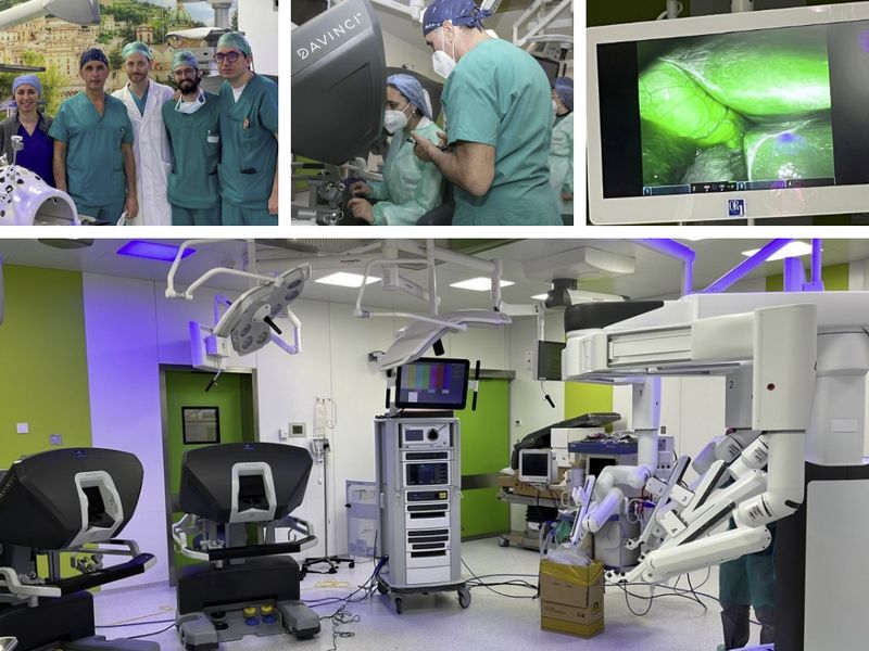 robot da vinci chirurgia cosenza