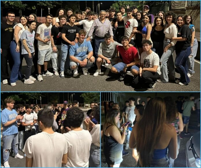 studenti notte prima degli esami