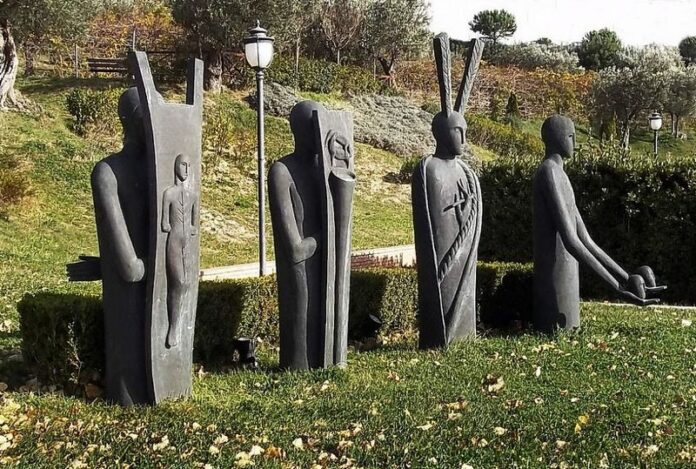 I Testimoni, Mimmo Paladino, Parco della Biodiversità Mediterranea, Catanzaro