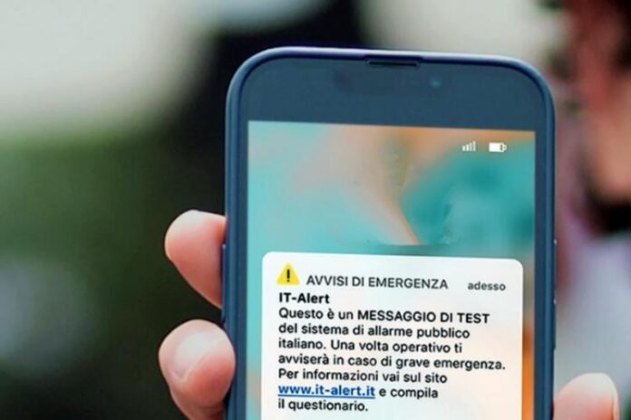 messaggio allerta