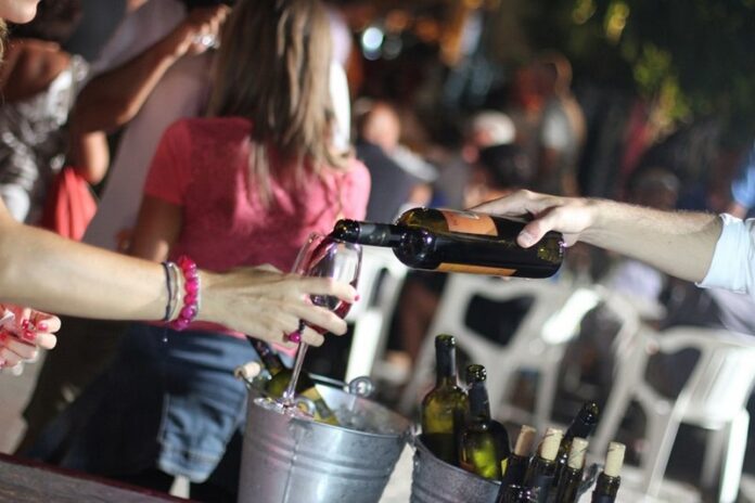 calici sotto le stelle