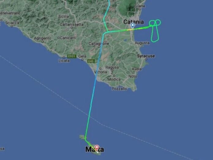 catania rotta pene pilota