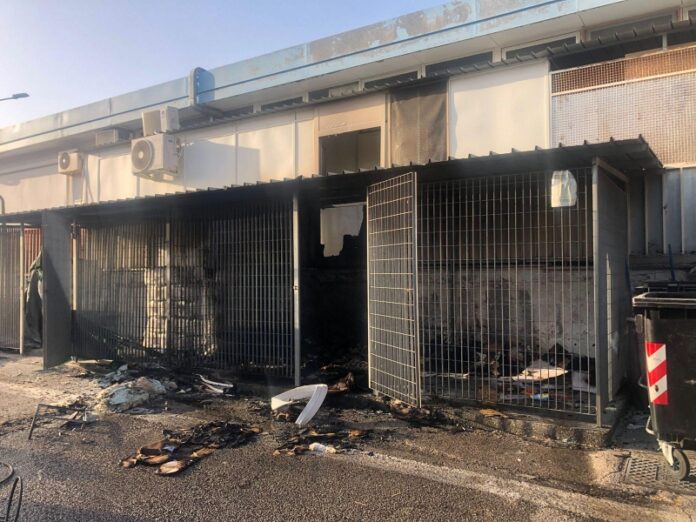 incendio Frascineto autostrada