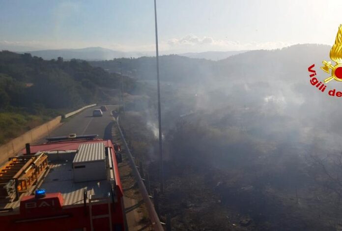 incendio calabria