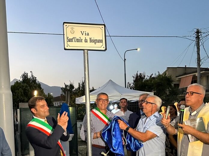 intitolazione strda sant'umile bisignano