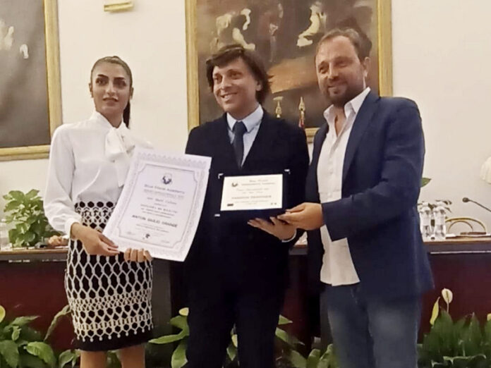premio Blu World Academy Anton Giulio Grande