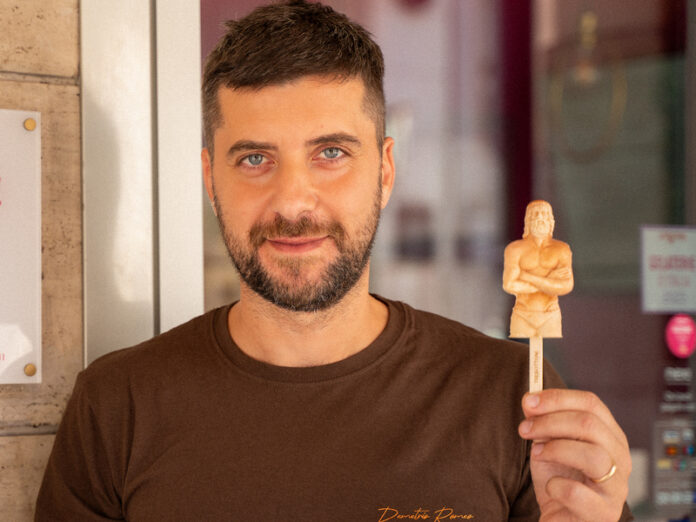 Demetrio Romeo stecco gelato Riace
