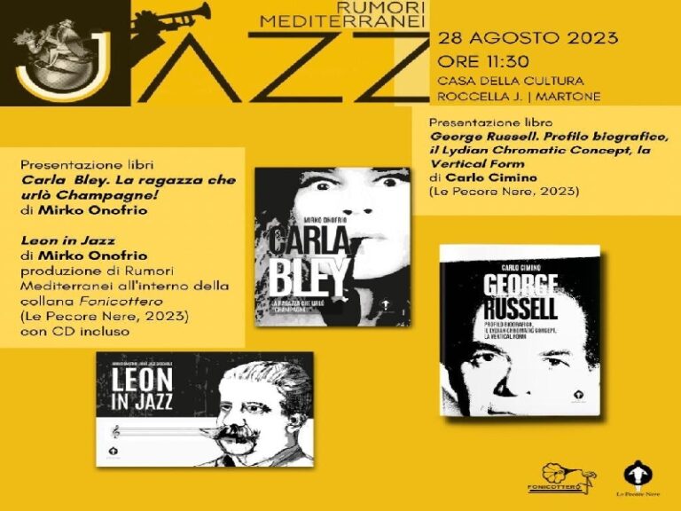 Leon in Jazz al Festival Rumori Mediterranei 2023