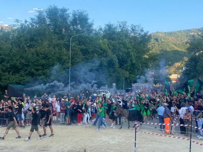 Palio Cu i ciucci: il rione Cagghienti vince per il secondo anno consecutivo