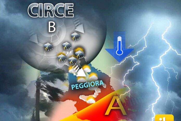 allerta ciclone circe