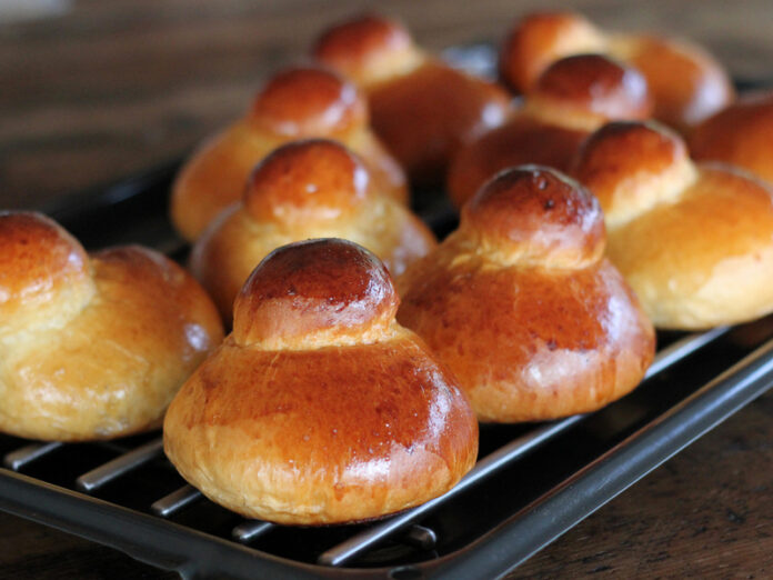 brioche con il tuppo