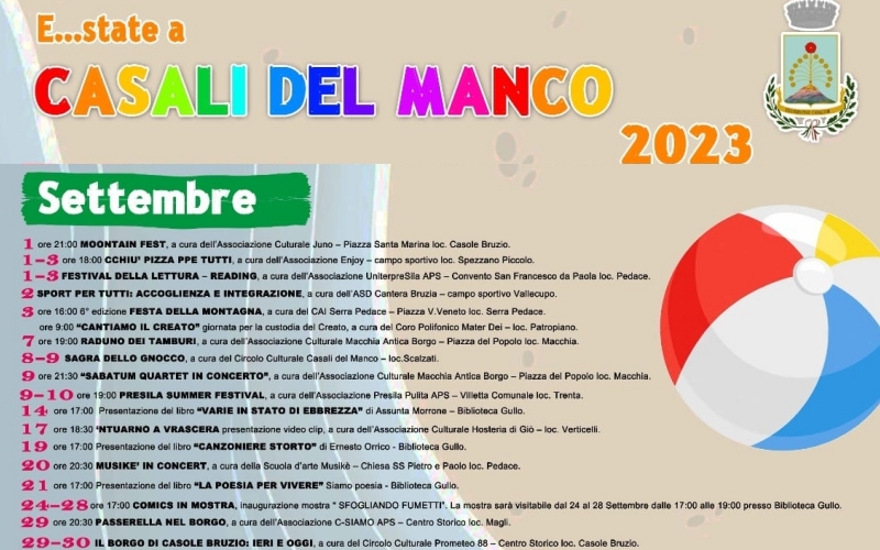 casali del manco settembre