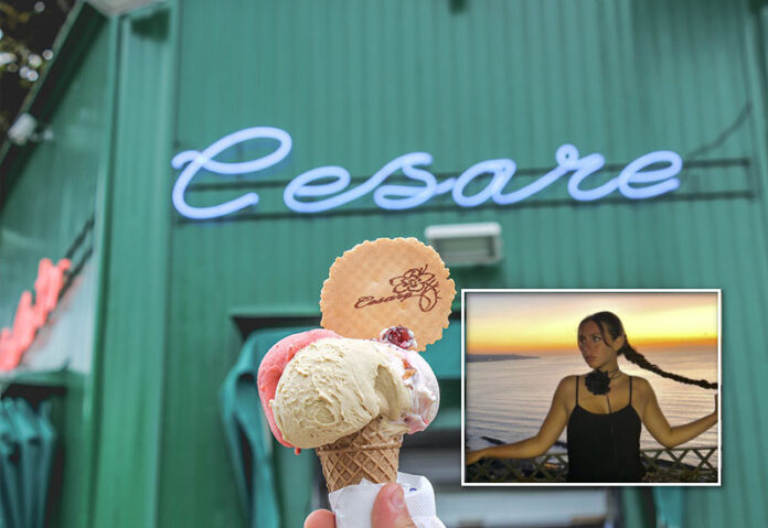 cesare gelato eleonora de giorgio