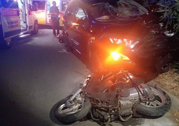 incidente moto trebisacce