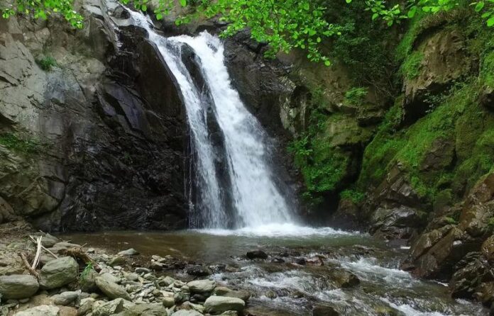 la cascata di Cannavina