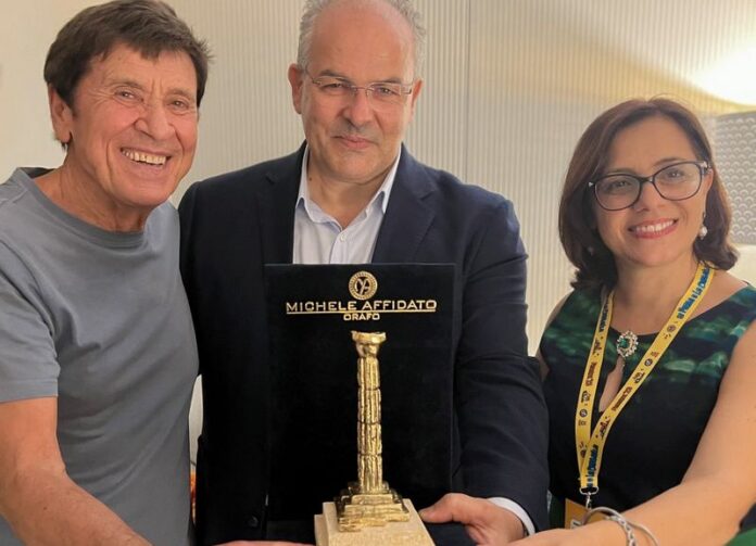 gianni morandi Le Catstella premio colonna d'oro