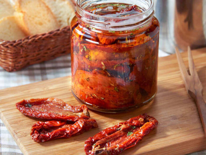 pomodori secchi sott'olio