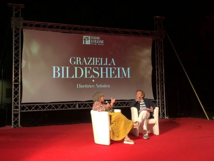 Graziella Bildesheim sul palco del TLFF