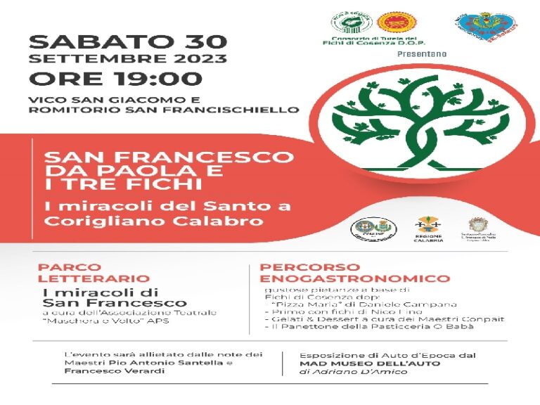 San Francesco da Paola e i 3 Fichi