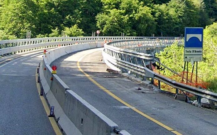 Il viadotto Testa D'Arente