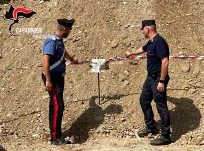 carabinieri fiume Petrace