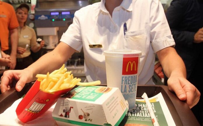 mcdonalds lavoratore