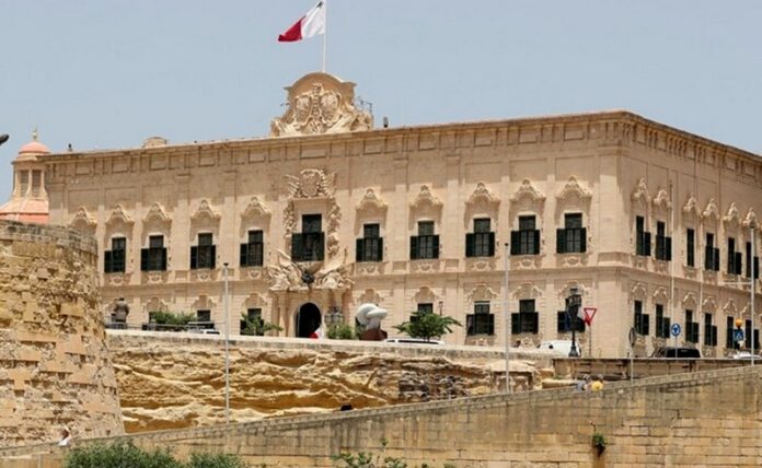 Il palazzo del governo di Malta