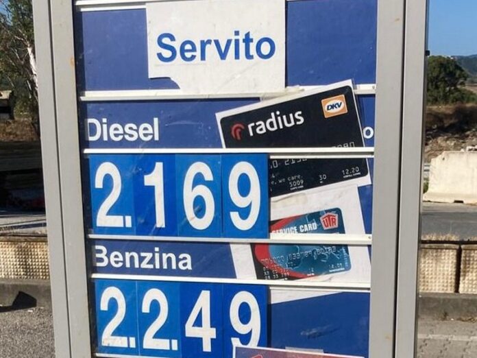 prezzi carburant germaneto