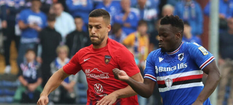 Sampdoria – Cosenza 2-0. A Genova la decide Borini
