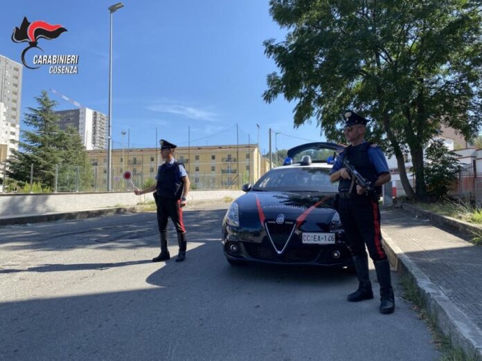 armi in casa arresto cosenza