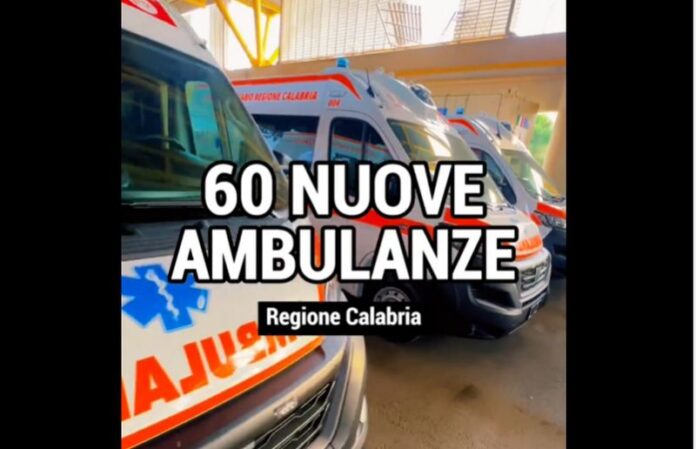 nuove ambulanze calabria