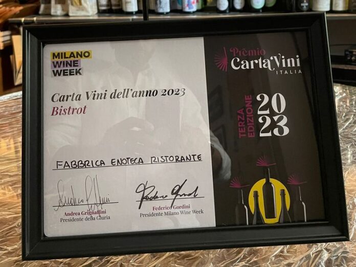 premio carta dei vini vibo