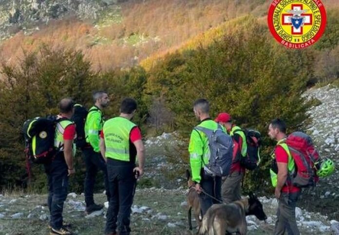 ricerche scomparso sul pollino
