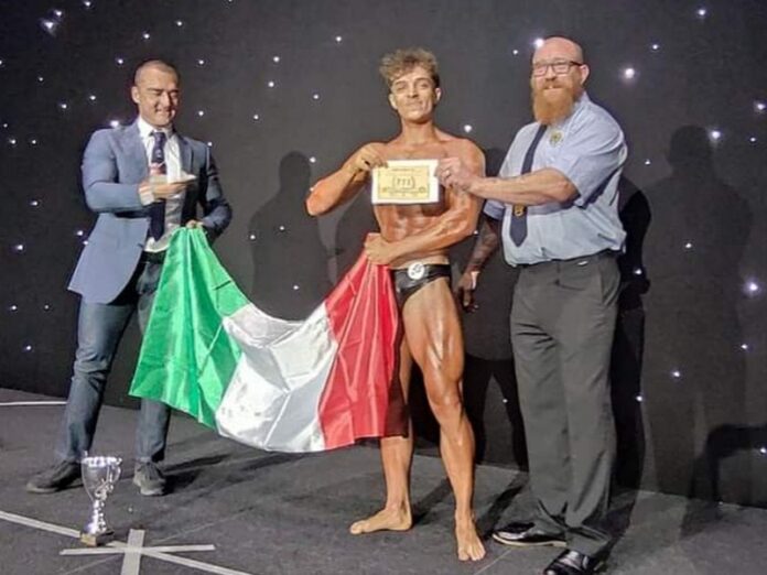 Andrea Notaro campione del mondo di Bodybuilding