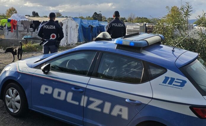 Polizia Tendopoli Gioia Tauro