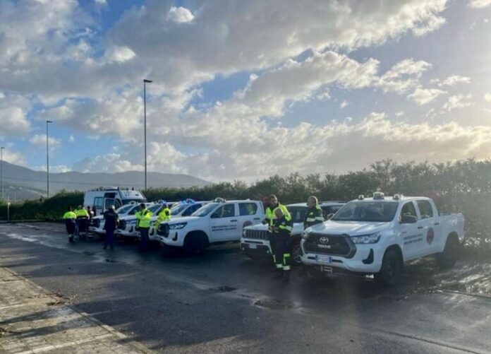 Protezione Civile Calabria in Toscana