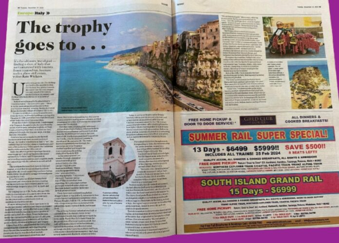 giornale destinazione calabria