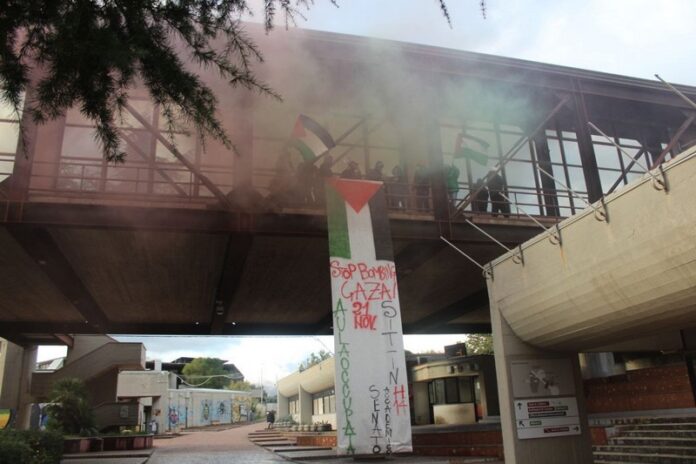 aula caldora occupata