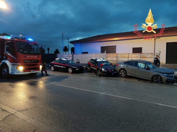 incidente lamezia carabinieri