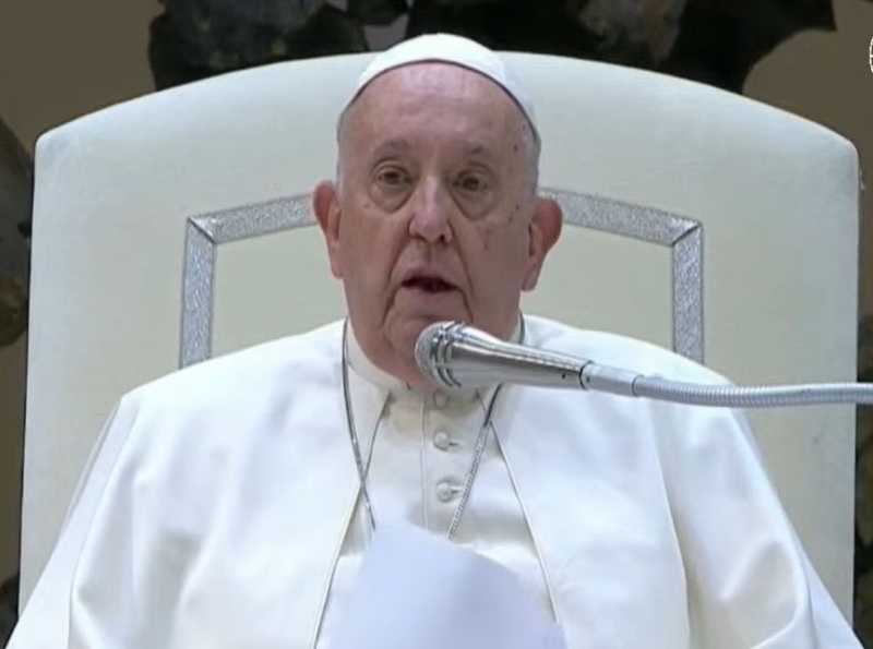 Papa Francesco oggi in udienza generale: "Non sto bene" - Calabria