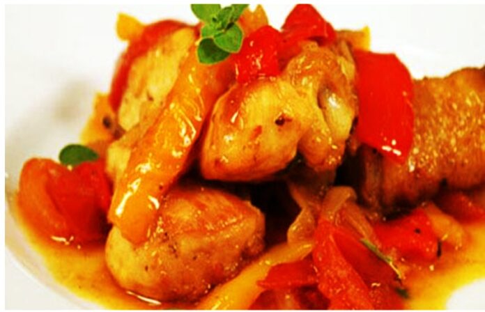 pollo con verdure ricetta