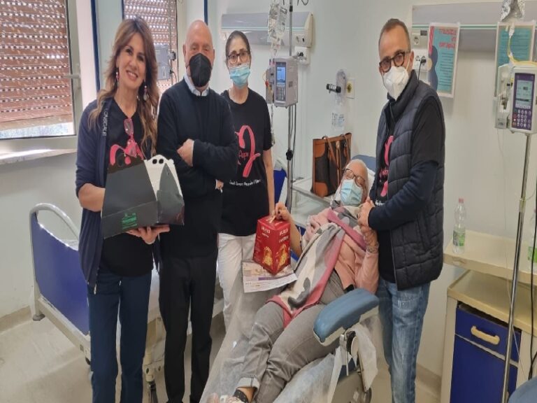 Al reparto di oncologia di Paola arriva la solidarietà